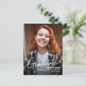 Personalisiertes Hochschulstudium an der Universit Ankündigungspostkarte (Stehend Vorderseite)