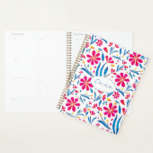 Personalisiertes Hochwertiges Blumenmuster Planer (Anzeige)