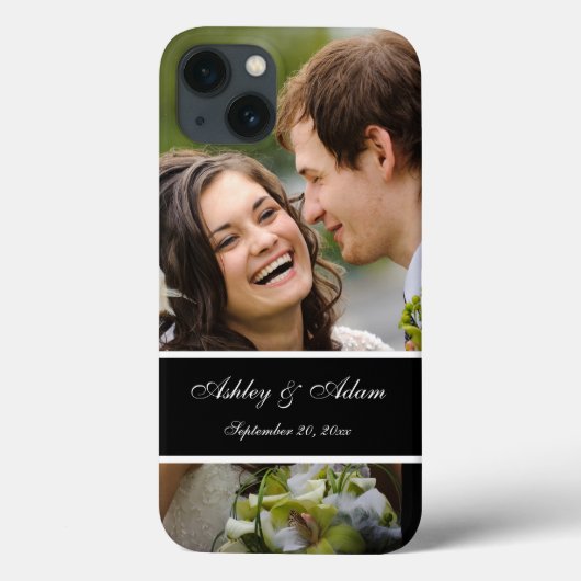 Personalisiertes Hochzeits-Foto-Andenken Case-Mate iPhone Hülle (Rückseite)