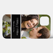 Personalisiertes Hochzeits-Foto-Andenken Case-Mate iPhone Hülle (Rückseite (Horizontal))