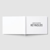 Personalisiertes Hochzeitsbuch Gästebuch (Voll)