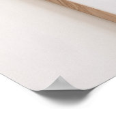 Personalisiertes Hochzeitscoupportrait - Custom Br Poster (Ecke)