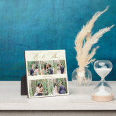 Personalisiertes Hochzeitsfest-Foto sammelt Mr. an Fotoplatte (InSitu)