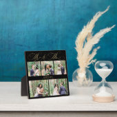 Personalisiertes Hochzeitsfest-Foto sammelt Mr. an Fotoplatte (InSitu)