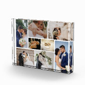 Personalisiertes HochzeitsFoto Fotoblock (Rechts)