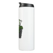 Personalisiertes Hochzeitsgeschenk für Grüne Trakt Thermosbecher (Nach rechts gedreht)