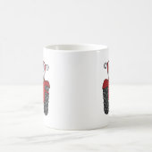 Personalisiertes Hochzeitsgeschenk für Red Tractor Kaffeetasse (Mittel)