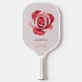 Personalisiertes Hochzeitsgeschenk Pickleball Name Schläger