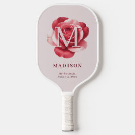 Personalisiertes Hochzeitsgeschenk Pickleball Name Schläger