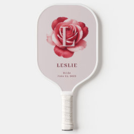 Personalisiertes Hochzeitsgeschenk Pickleball Name Schläger