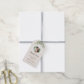 Personalisiertes Hochzeitsgeschenk-Tag | Rustikale Geschenkanhänger (Mit Garn)