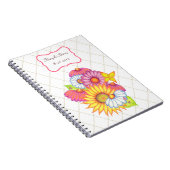 Personalisiertes HochzeitsNotebook Notizblock (Rechte Seite)