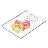 Personalisiertes HochzeitsNotebook Notizblock (Linke Seite)