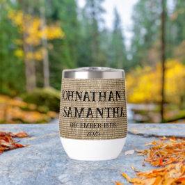 Personalisiertes Hochzeitspaziermuster