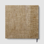 Personalisiertes Hochzeitspaziermuster Gästebuch (Rückseite)