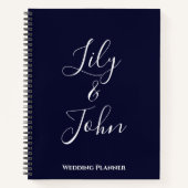 Personalisiertes Hochzeitsplaner-Notebook Notizblock (Vorderseite)
