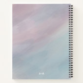 Personalisiertes Hochzeitsplaner-Notebook Notizblock (Rückseite)