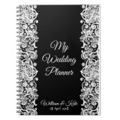 Personalisiertes Hochzeitsplaner-Notebook Notizblock (Vorderseite)