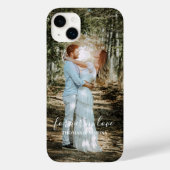 Personalisiertes Hochzeitsportrait Moderne Kalligr Case-Mate iPhone Hülle (Rückseite)