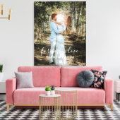 Personalisiertes Hochzeitsportrait Moderne Kalligr Leinwanddruck (Insitu (Wohnzimmer))