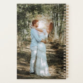 Personalisiertes Hochzeitsportrait Moderne Kalligr Planer (Rückseite)