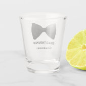 Personalisiertes Hochzeitsschussglas Schnapsglas (Rückseite)