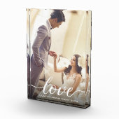 Personalisiertes Hochzeitsskript Foto Keepake Lieb (Rechts)