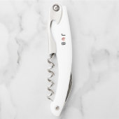 Personalisiertes Hochzeitssymbol Benutzerdefiniert Kellnermesser (Vorderseite)