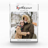 Personalisiertes Hochzeitsszenario Fotoblock (Vorderseite)