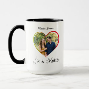 Personalisiertes Hochzeitstag-Jubiläum für Paare  Tasse