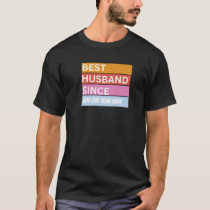 Personalisiertes Hochzeitstag von Custom Husband T-Shirt