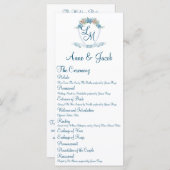 Personalisiertes HochzeitsWappen mit Hydrangeas (Vorne/Hinten)