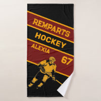Personalisiertes Hockey-Badetuch
