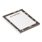Personalisiertes Holz Notepad Notizblock (angewinkelt)