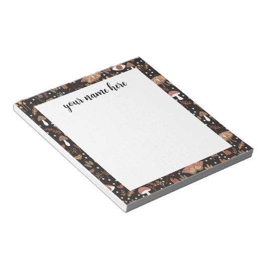 Personalisiertes Holz Notepad Notizblock (angewinkelt)