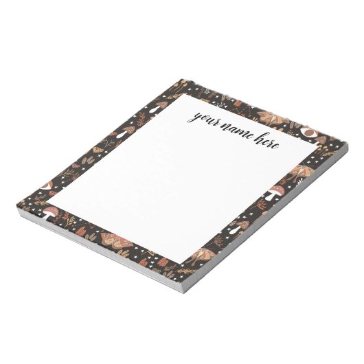 Personalisiertes Holz Notepad Notizblock (Rotiert)