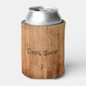 Personalisiertes Holz Rustikaler Country Brown Bla Dosenkühler (Kanne Vorderseite)