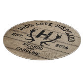 Personalisiertes hölzernes schneidebrett (Ecke)