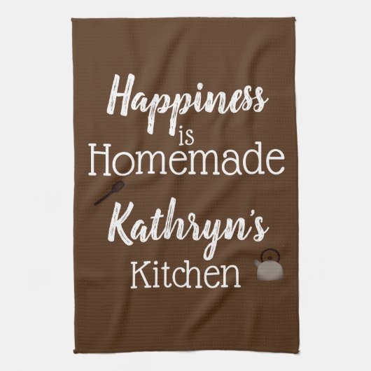 Personalisiertes "Homemade" Küchentücher (Vertikal)