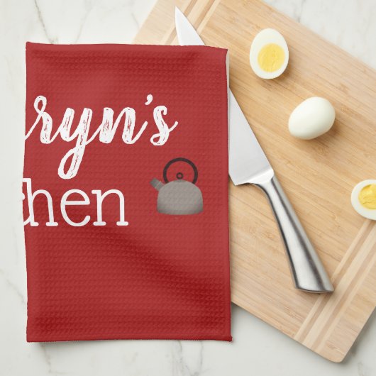 Personalisiertes "Homemade" Küchentücher (Viertel Falte)