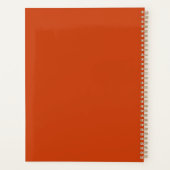 Personalisiertes Homeschool Foto Collage 2024 Planer (Rückseite)