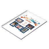Personalisiertes Homeschool Foto Collage Scrapbook Notizblock (Linke Seite)