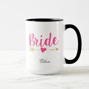 Personalisiertes Hot Pink Tasse