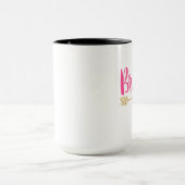 Personalisiertes Hot Pink Tasse (Zentrum)