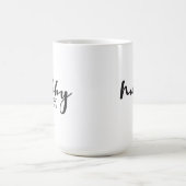 Personalisiertes Hubby-Skript im etablierten Jahr Verwandlungstasse (Zentrum)