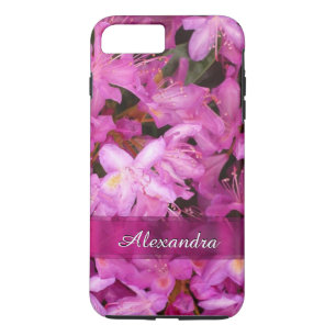 Personalisiertes hübsch-rosa Blume-Foto Case-Mate iPhone Hülle