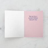 Personalisiertes Hübsches Glück Geburtstag Karte (Innenseite)