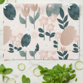 Personalisiertes Hübsches Ostereimuster Geschirrtuch (Gefaltet)