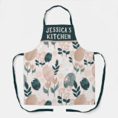 Personalisiertes Hübsches Ostereimuster Schürze (Vorderseite)