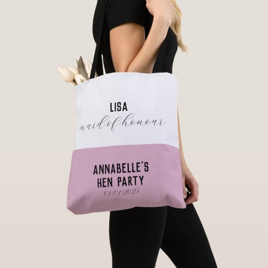 Personalisiertes Hühnerbeutel Tasche (Von Nahem)